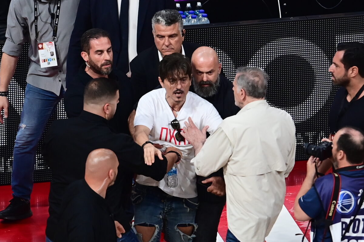 Ο Δημήτρης Γιαννακόπουλος στο ΣΕΦ (ΓΙΩΡΓΟΣ ΜΑΤΘΑΙΟΣ