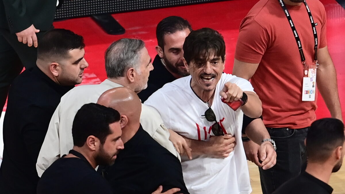 Ο Δημήτρης Γιαννακόπουλος στο ΣΕΦ (ΓΙΩΡΓΟΣ ΜΑΤΘΑΙΟΣ