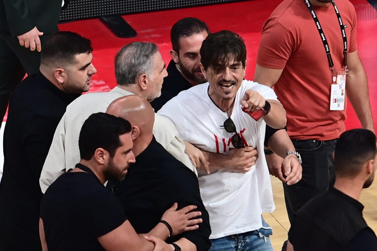 Ο Δημήτρης Γιαννακόπουλος στο ΣΕΦ (ΓΙΩΡΓΟΣ ΜΑΤΘΑΙΟΣ