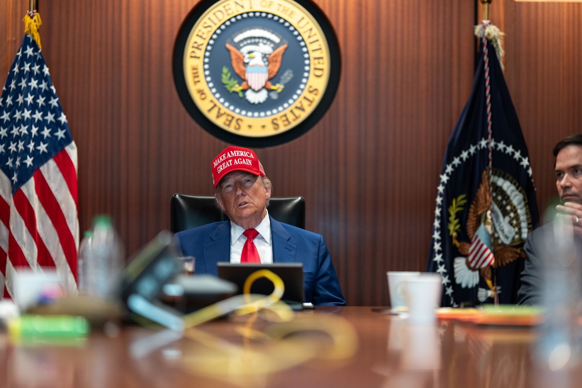Ο Ντόναλντ Τραμπ στο Situation Room