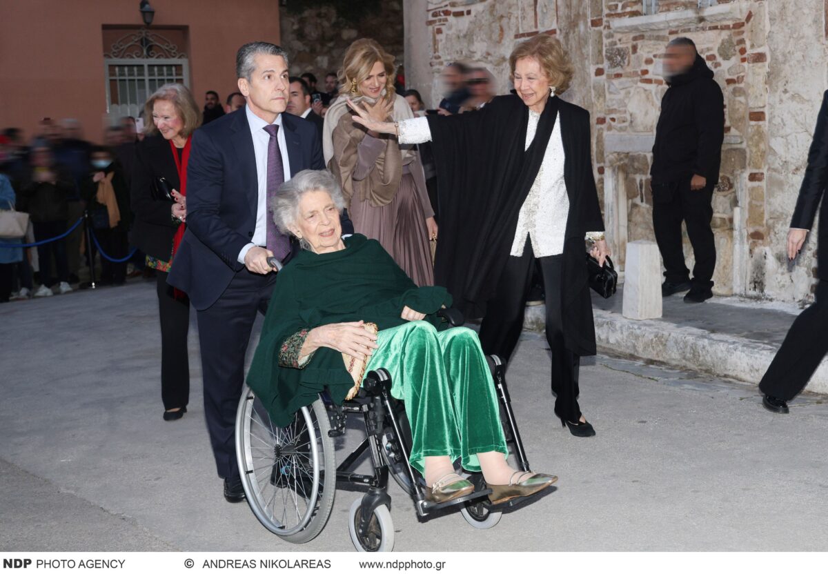 Η βασίλισσα Σοφία με την αδερφή της Πριγκίπισσα Ειρήνη