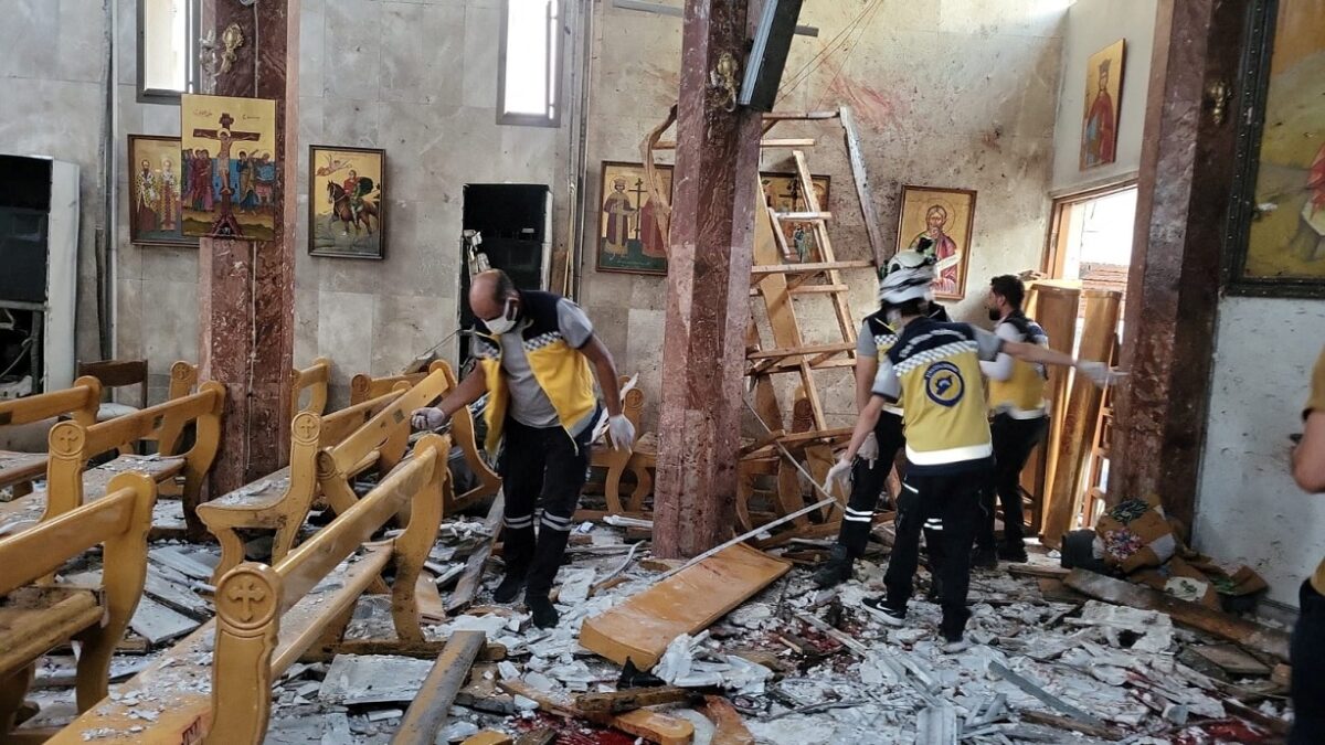 Τρομοκρατική επίθεση σε ορθόδοξη εκκλησία στη Συρία