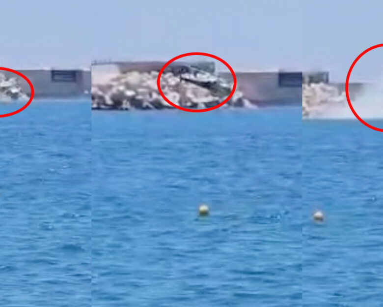 Η στιγμή που ελικόπτερο πέφτει στη Μαρίνα Βουλιαγμένης, είχε απογειωθεί για Μύκονο – Σώοι και οι 5 επιβαίνοντες