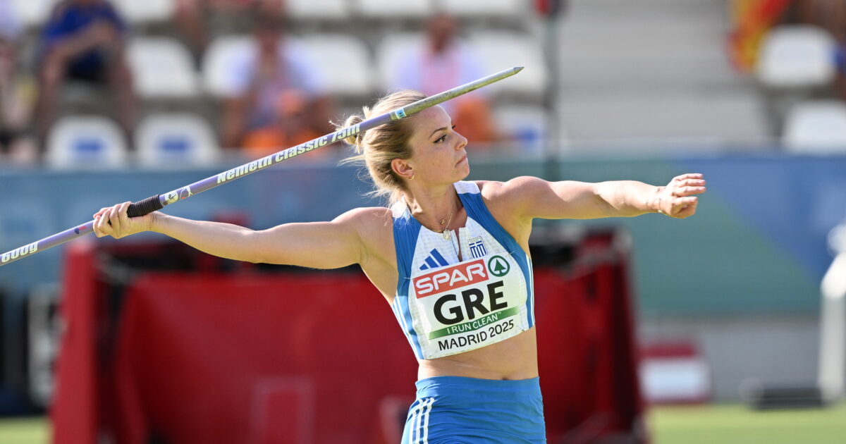 Elina Gengho won the first place in javelin and “locked” Greece’s stay at the European Championships