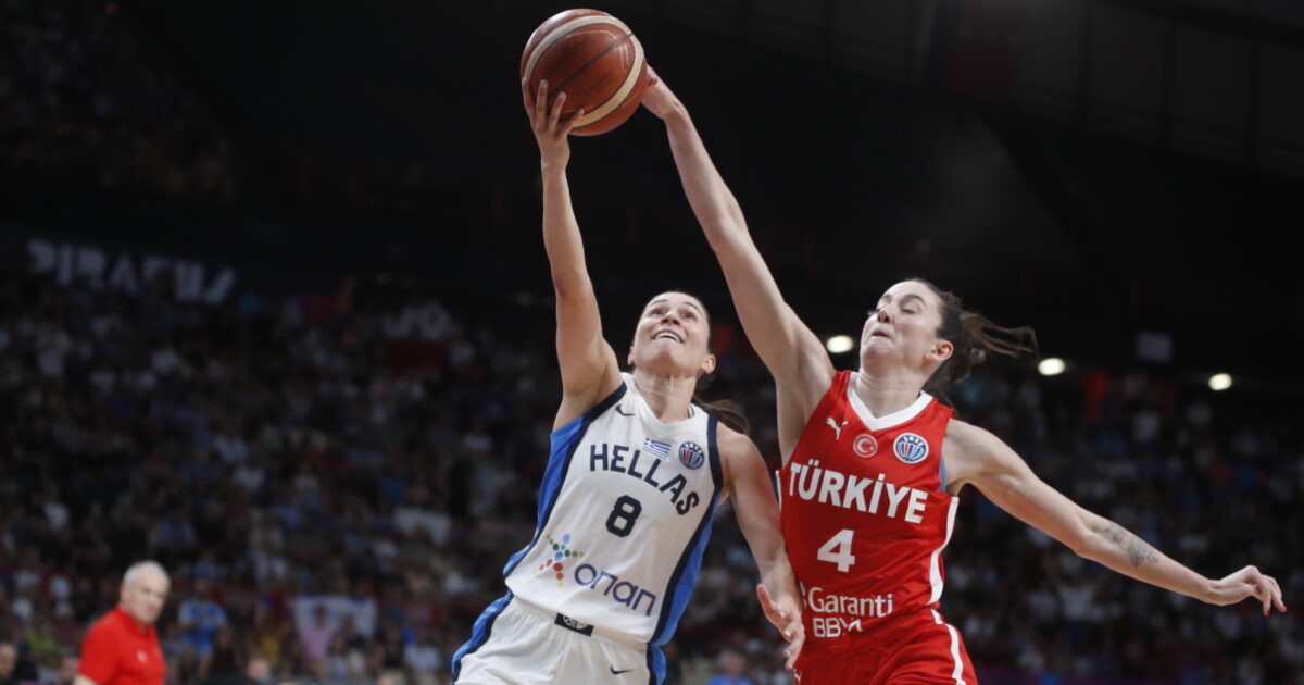 Greece – Turkey 72-83 Final: Defeat and exclusion from the next phase of the women’s Eurobasket