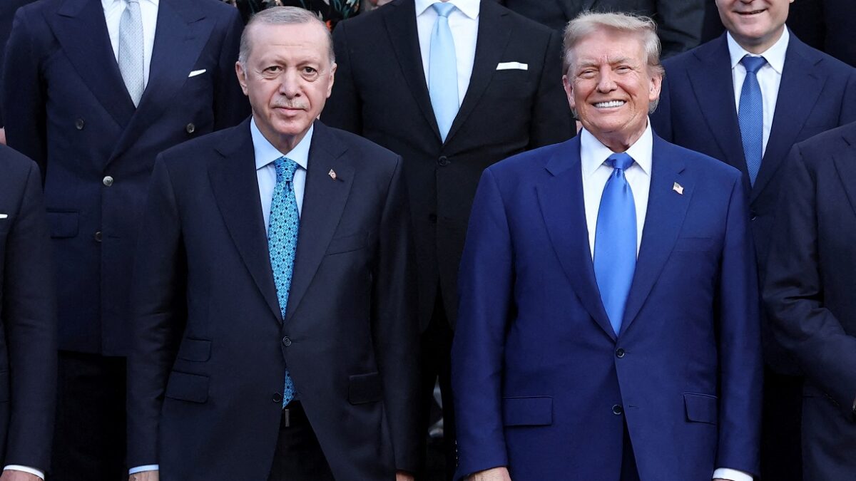 Ντόναλντ Τραμπ και Ρετζέπ Ταγίπ Ερντογάν