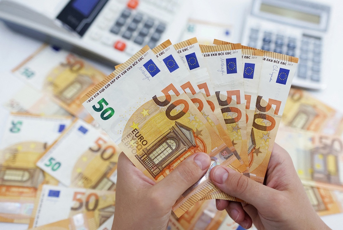 Χαρτονομίσματα των 50 ευρώ
