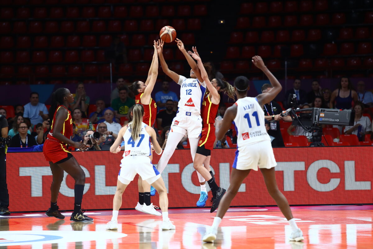 Στιγμή από αγώνα στο Εurobasket γυναικών