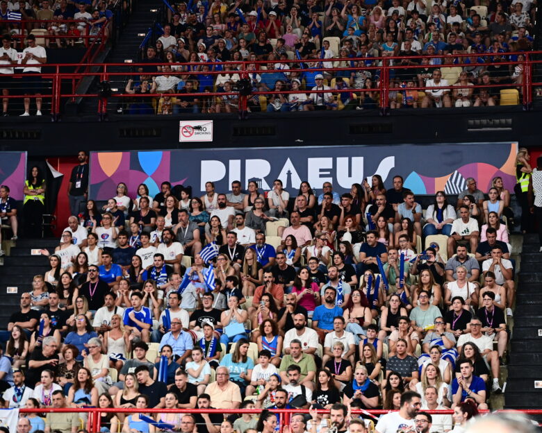 Ελλάδα – Τουρκία: Ρεκόρ προέλευσης με 10.503 θεατές στο ΣΕΦ για το Eurobasket γυναικών