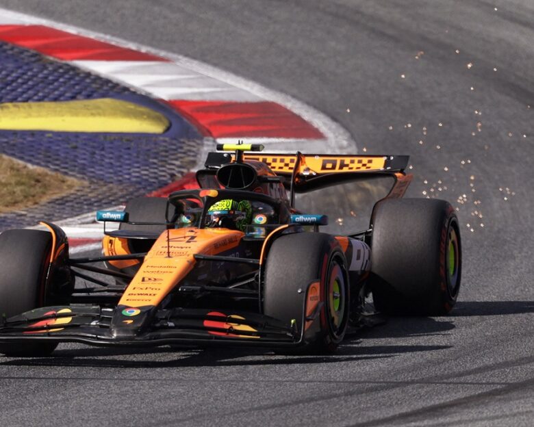 Formula 1: Pole position για τον Norris στην Αυστρία όπου πήρε φωτιά το γρασίδι