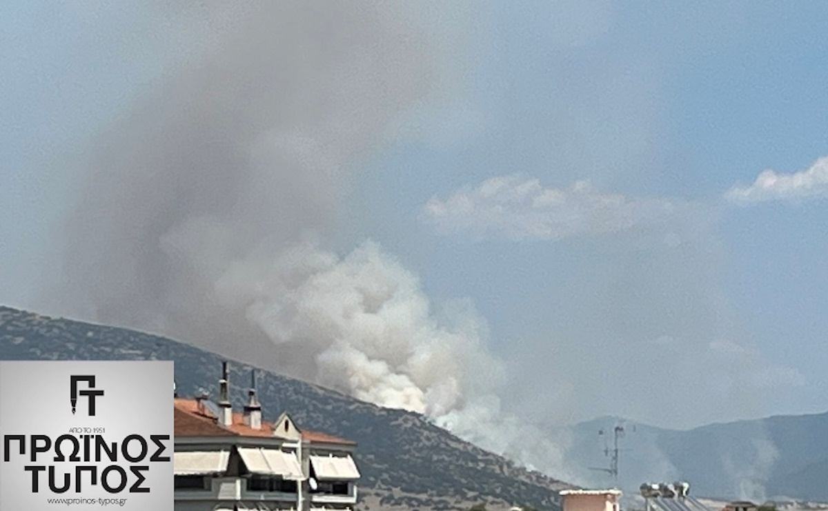 Φωτιά στη Δράμα
