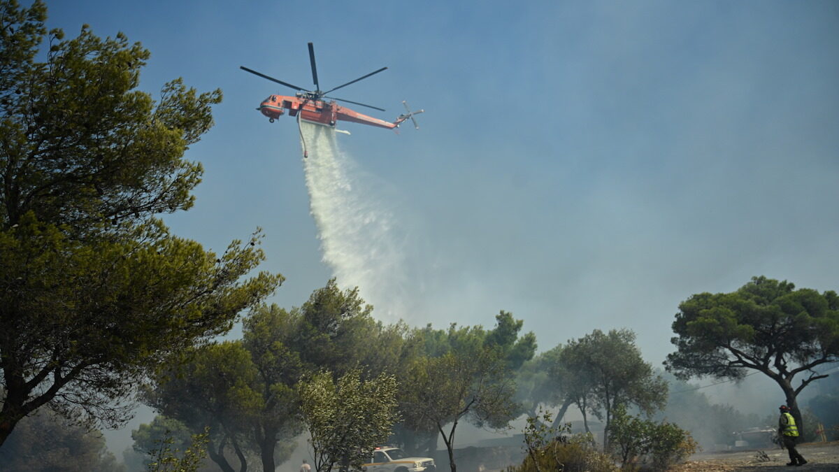 Ελικόπτερο της Πυροσβεστικής