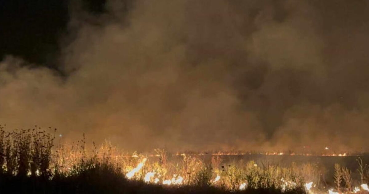 Difficult night in Lagadas and Evangelism Volvi – five kilometers reached the length of the front of the fire