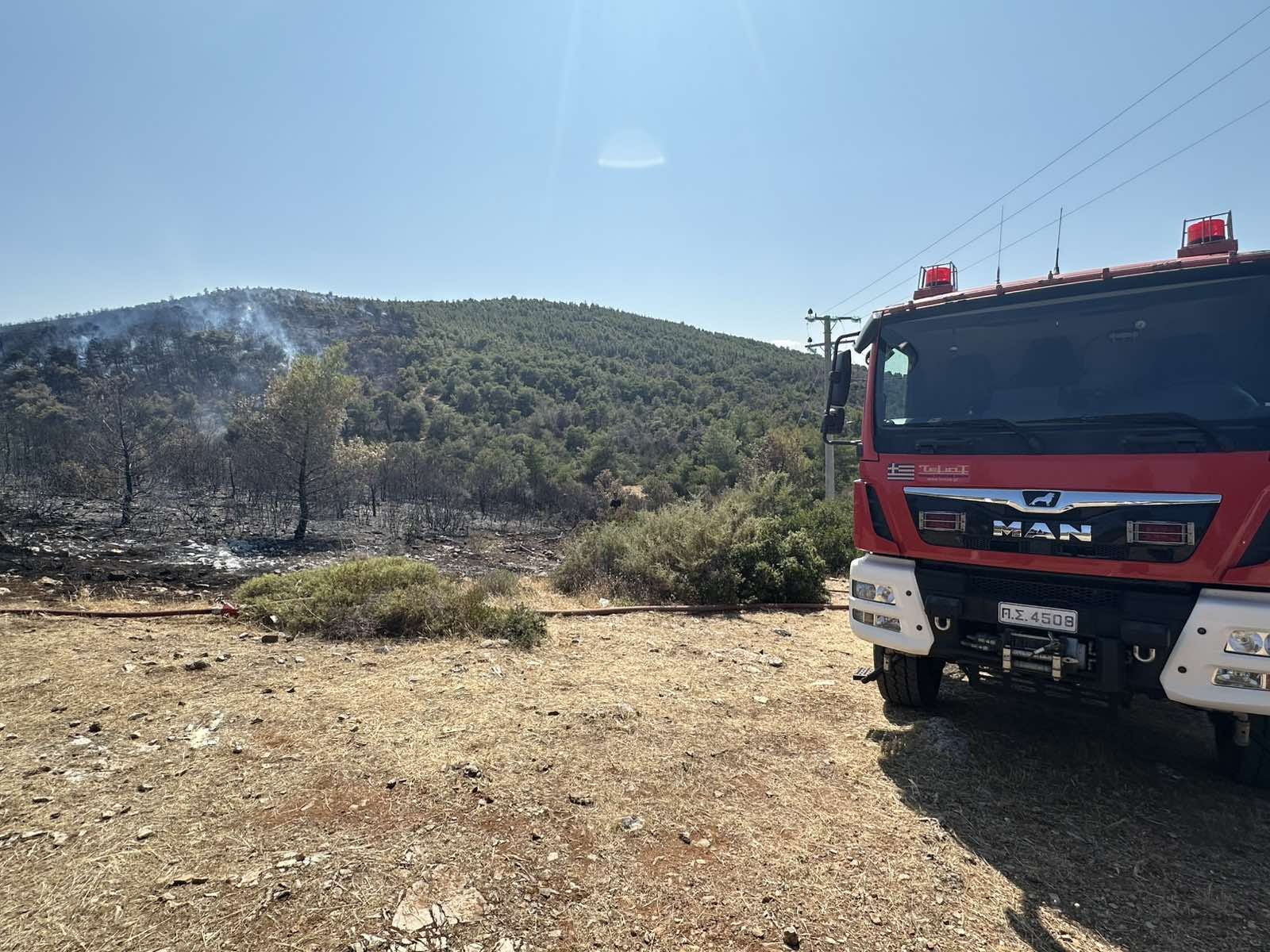 Φωτιά στο Άνω Σούλι