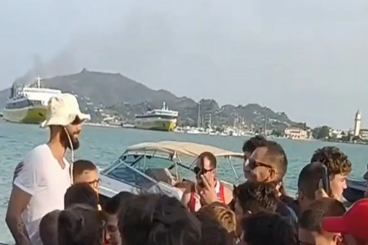 Ο Εβάν Φουρνιέ στη Ζάκυνθο