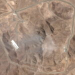 Δορυφορική φωτογραφία από το Planet Labs PBC δείχνει τις πυρηνικές εγκαταστάσεις Φορντό μετά την αεροπορική επιδρομή των ΗΠΑ