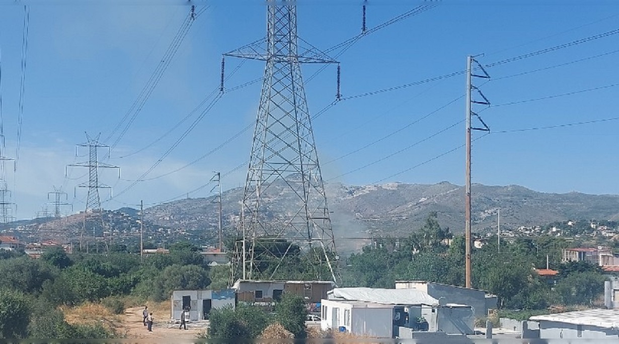 Φωτιά στην Ανθούσα