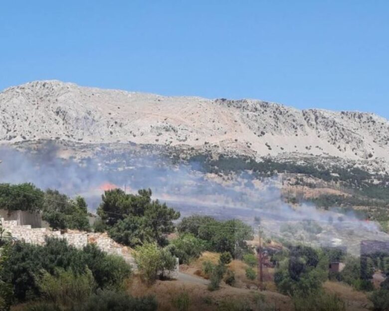 Φωτιά στη Χίο – Μήνυμα από το 112 «απομακρυνθείτε προς το κέντρο της πόλης»