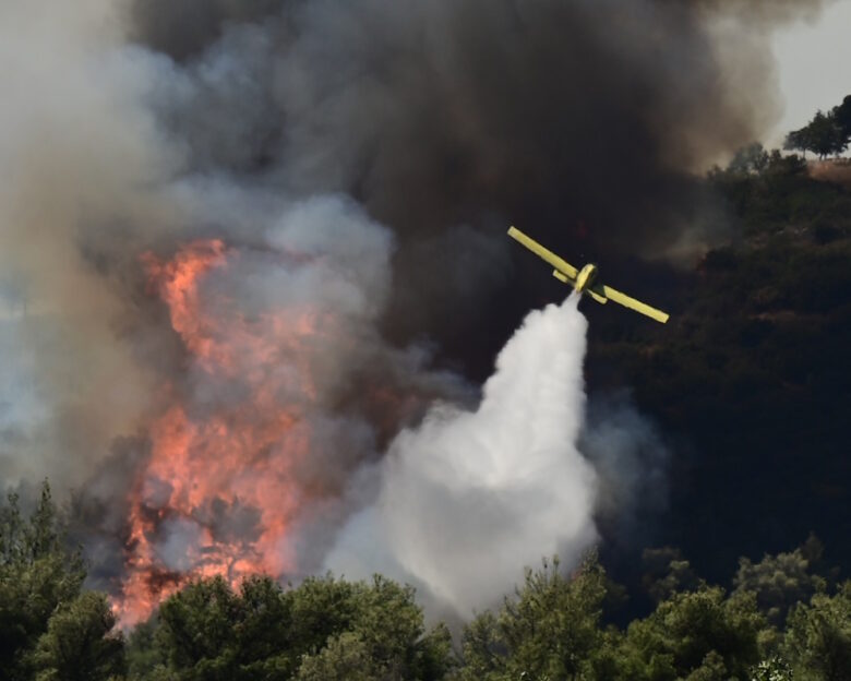 Φωτιά στο Ηράκλειο: Ήχησε το 112 στην περιοχή Κάτω Ασίτες – «Παραμείνετε σε ετοιμότητα»