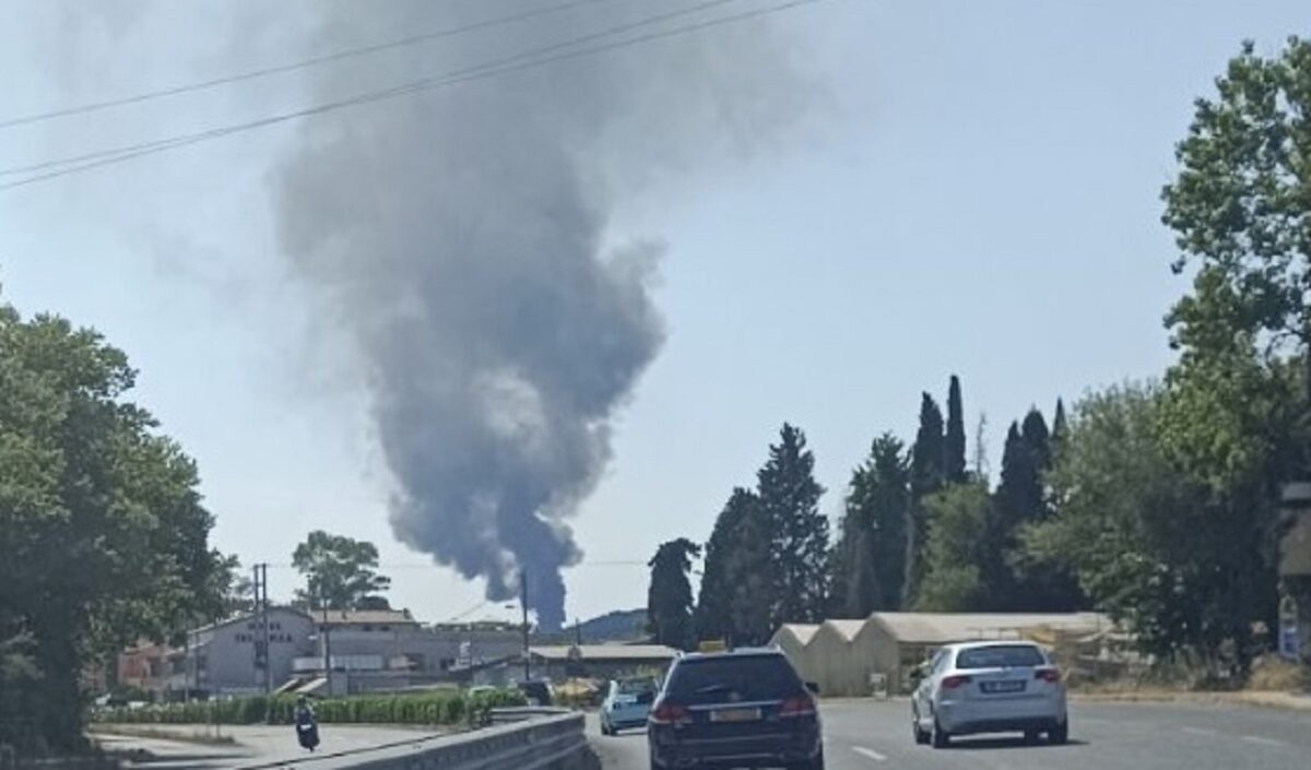 Φωτιά στην Κέρκυρα