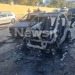 Φωτιά στη Νέα Σμύρνη σε παρκαρισμένα αυτοκίνητα: Είχε ξεσπάσει πυρκαγιά σε όχημα στην ίδια οδό πριν από λίγες ημέρες