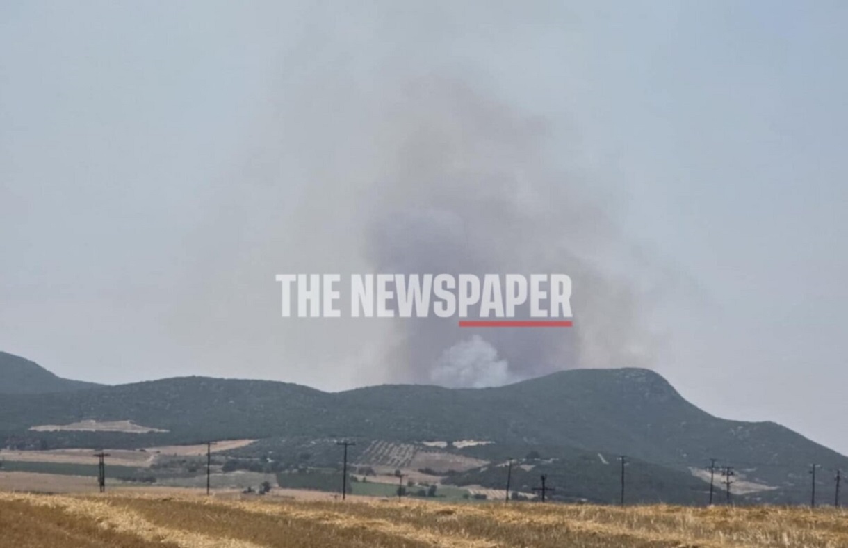 Φωτιά στη Θεσσαλία
