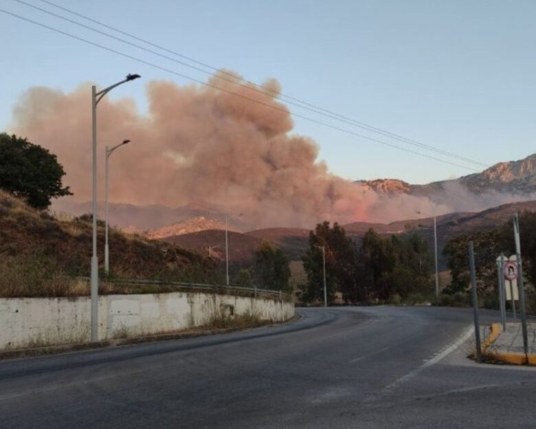 Μαίνονται οι φωτιές στη Χίο: Μπαράζ μηνυμάτων του 112 για εκκένωση οικισμών – Παραδόθηκαν στις φλόγες τουλάχιστον 3 σπίτια