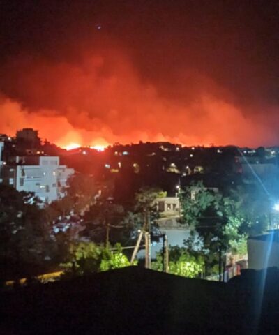 Φωτιά στη Χίο