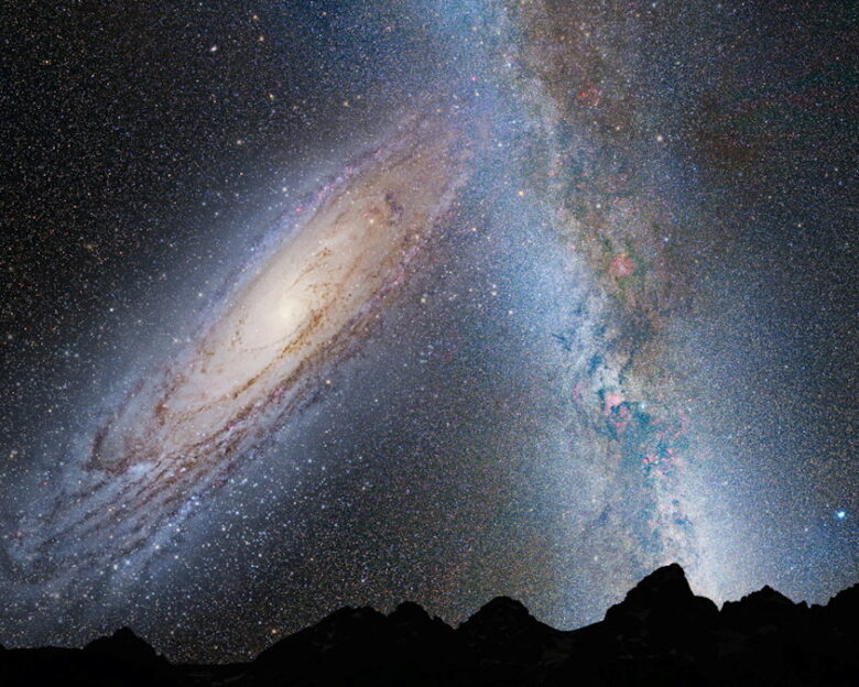 Nature Astronomy: Ο Γαλαξίας έχει 50% πιθανότητες να γλιτώσει τη σύγκρουση με την Ανδρομέδα σε 5 δισεκατομμύρια χρόνια