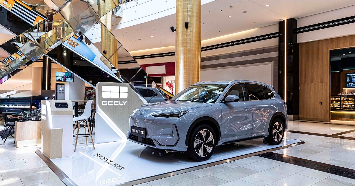 Geely: Σε περίοπτη θέση το νέο Geely ΕΧ5