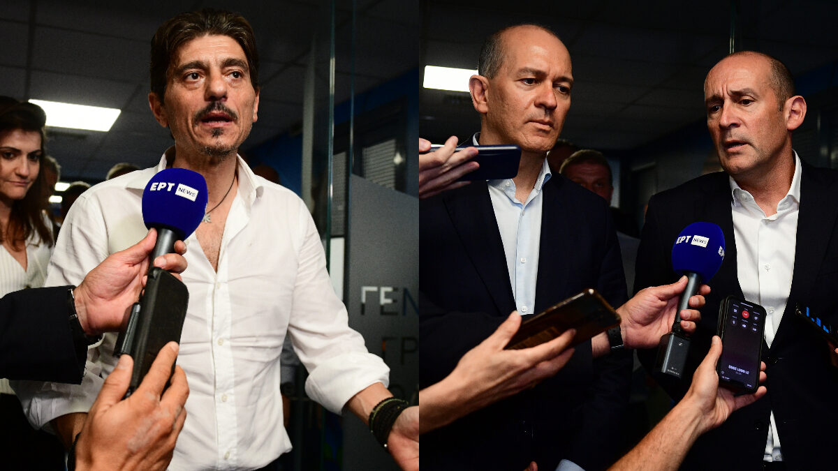 Ο Δημήτρης Γιαννακόπουλος και αδερφοί Αγγελόπουλοι