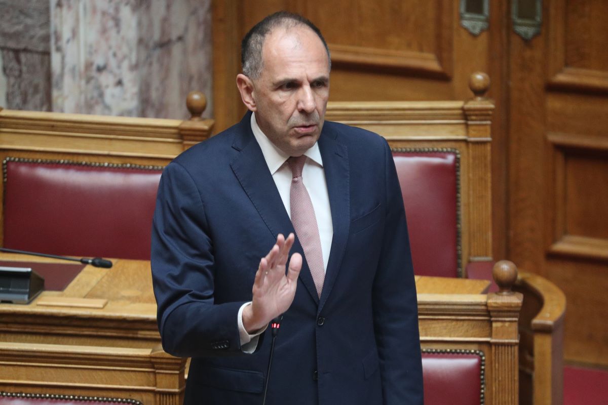 Ο υπουργός Εξωτερικών Γιώργος Γεραπετρίτης