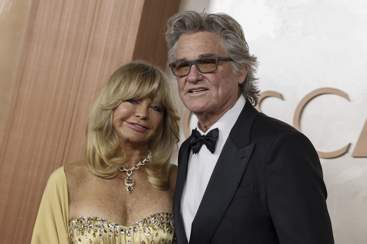 Οι Αμερικανοί ηθοποιοί Goldie Hawn και Kurt Russell