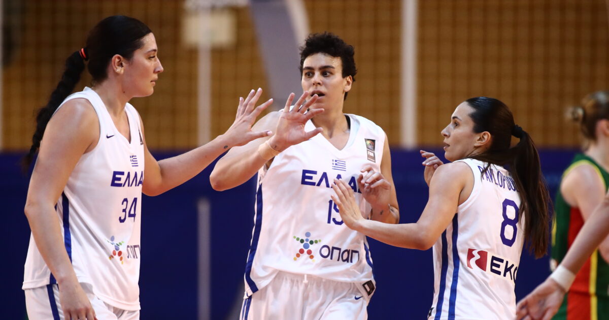 Greece – Lithuania 87-59: Excellent rehearsal for national women’s basketball in view of Eurobasket 2025