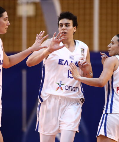 Οι παίκτριες της Εθνικής Ελλάδας