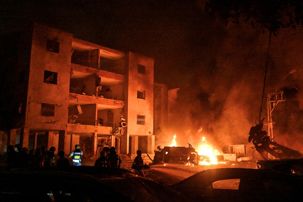 Επίθεση πυραύλων από το Ιράν στο Ισραήλ, στη Χάιφα