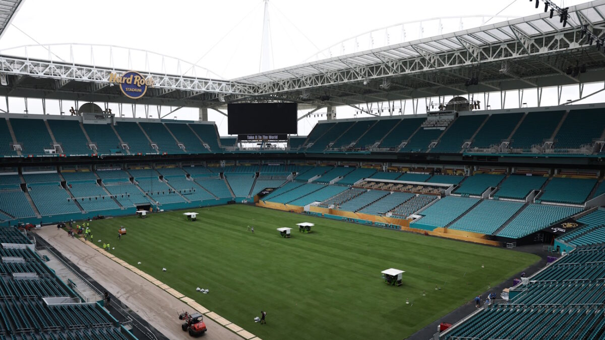Το Hard Rock Stadium στο Μαϊάμι (ΦΩΤΟ REUTERS