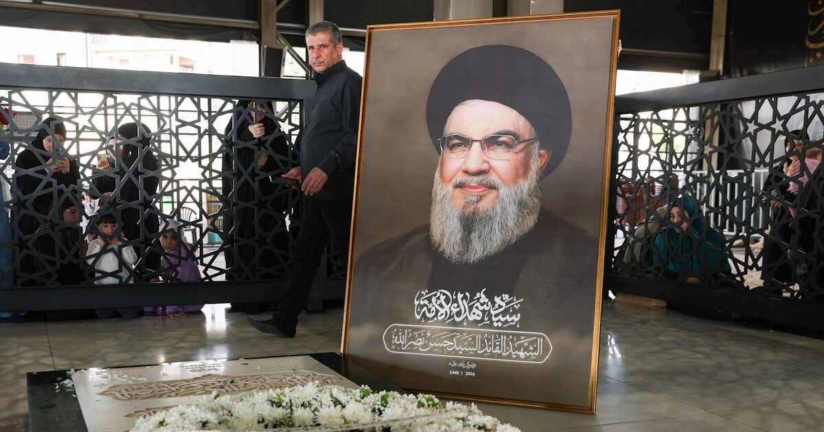 Hezbollah leader on the side of Iran against Israel and the US