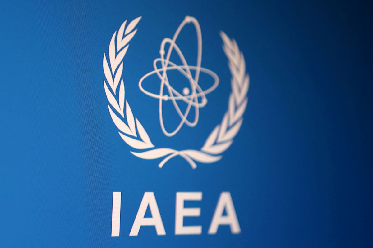 Το έμβλημα του Διεθνούς Οργανισμού Ατομικής Ενέργειας