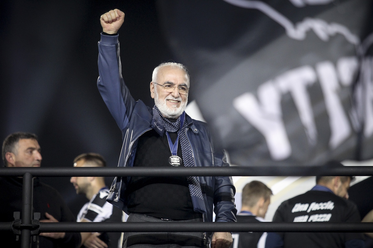 Ο Ιβάν Σαββίδης (ΦΩΤΟΓΡΑΦΙΑ: ΜΑΡΚΟΣ ΧΟΥΖΟΥΡΗΣ