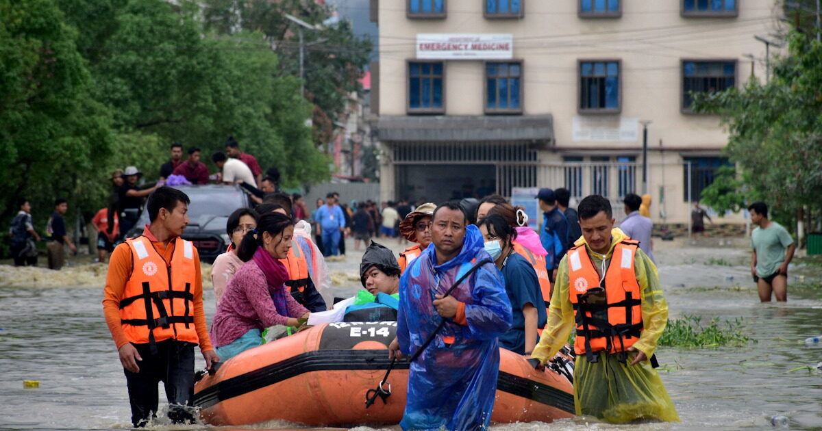 India: At least 34 dead from floods in the northeast part of the country