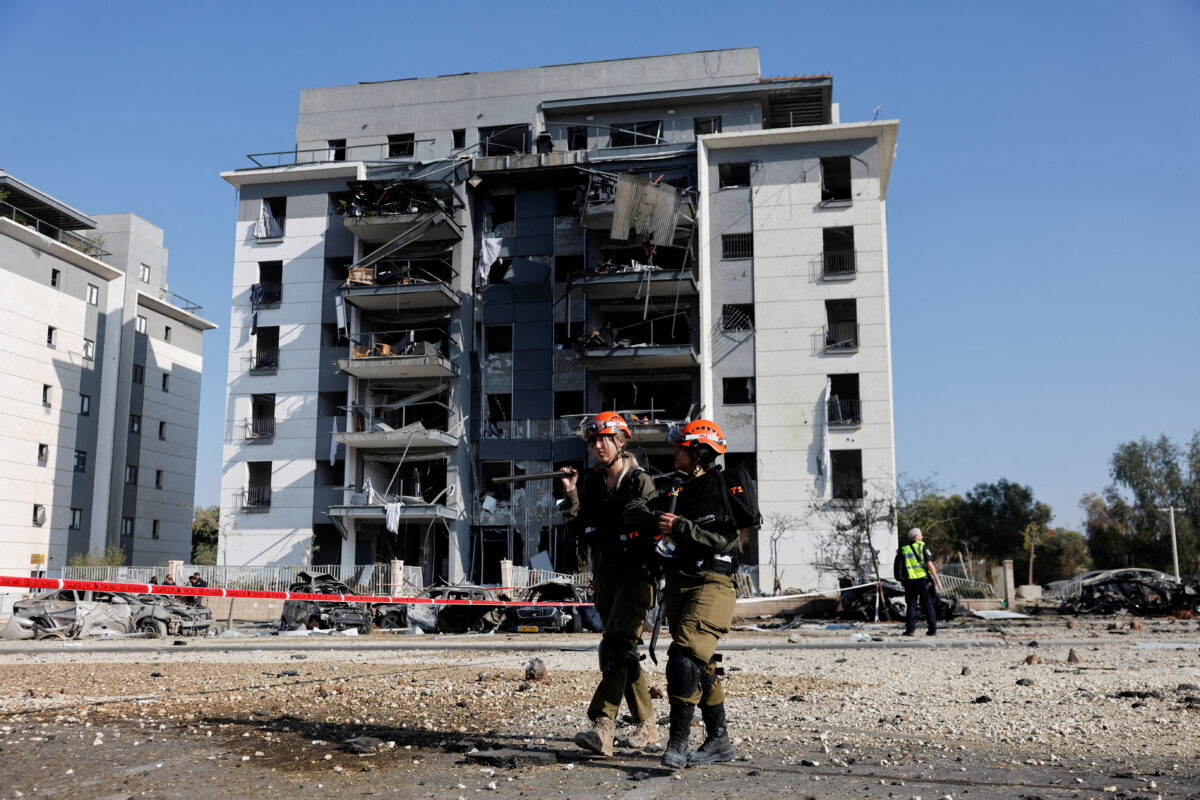 Κατεστραμμένα κτίρια στο Ισραήλ