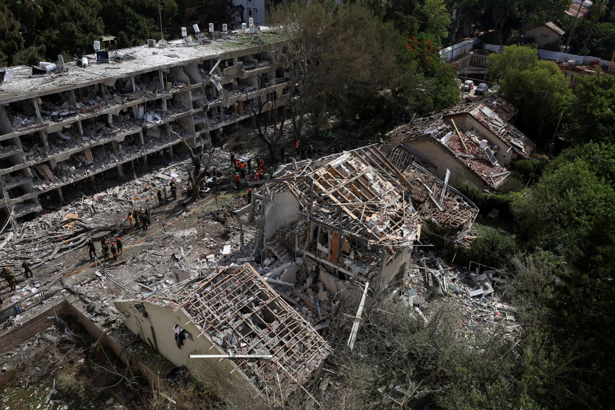 Ιρανική πυραυλική επίθεση στο Τελ Αβίβ