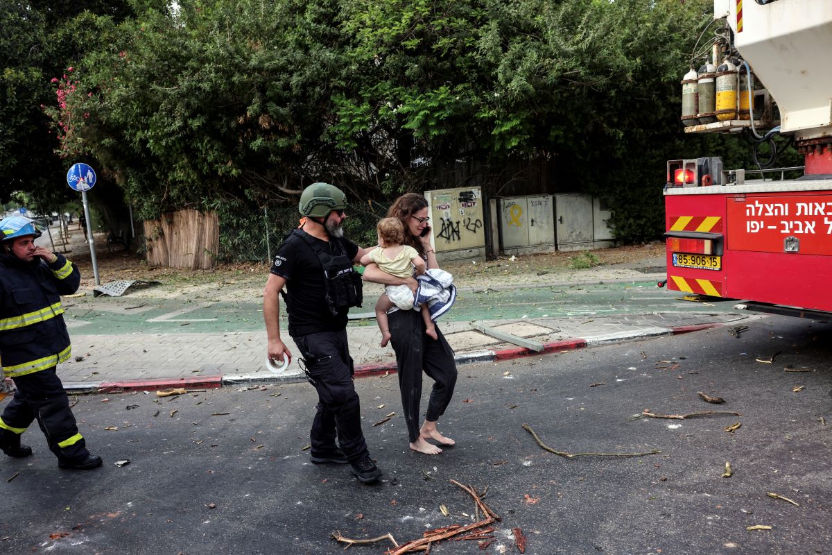 Ιρανική πυραυλική επίθεση στο Τελ Αβίβ