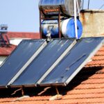 hot water with solar energy system, hot water systems on roofs,