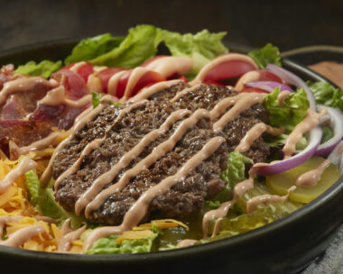 Burger salad