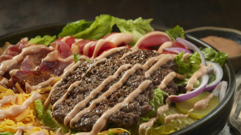 Burger salad