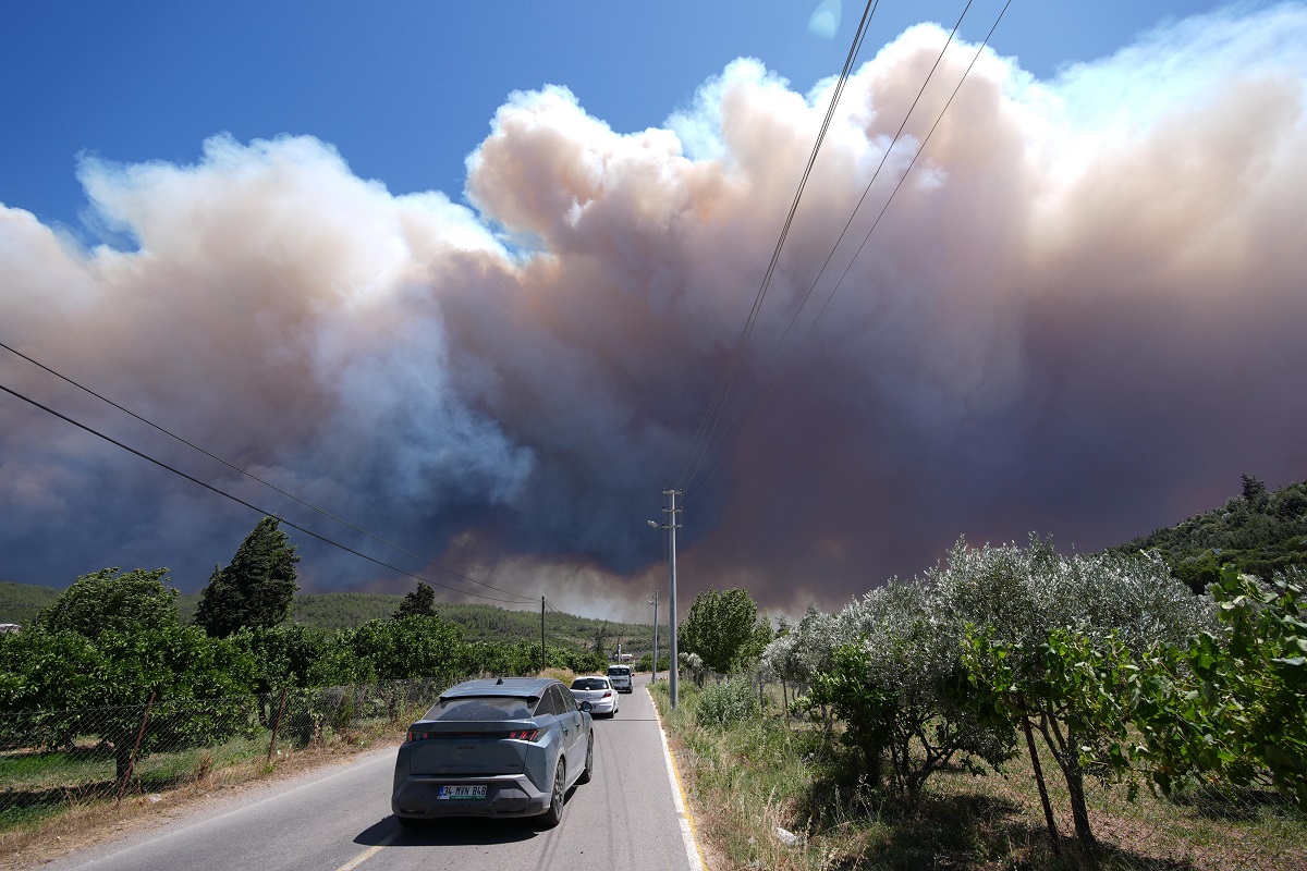 Fire in Izmir