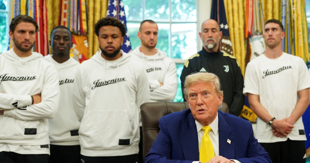 Donald Trump met Juventus in the White House – the uncomfortable question of the US president