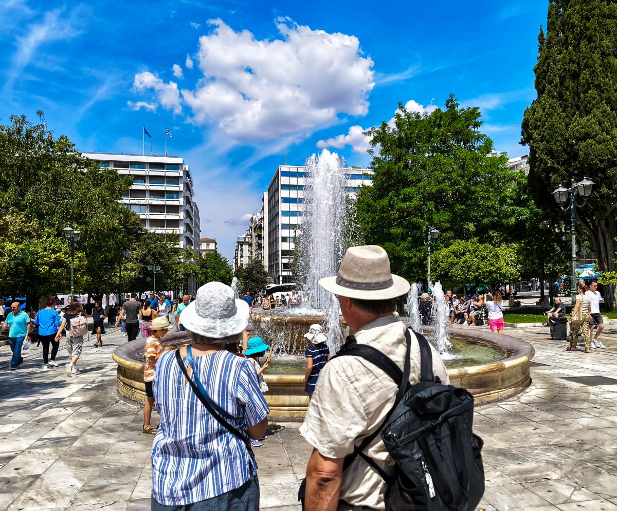 Ζέστη στην Αθήνα